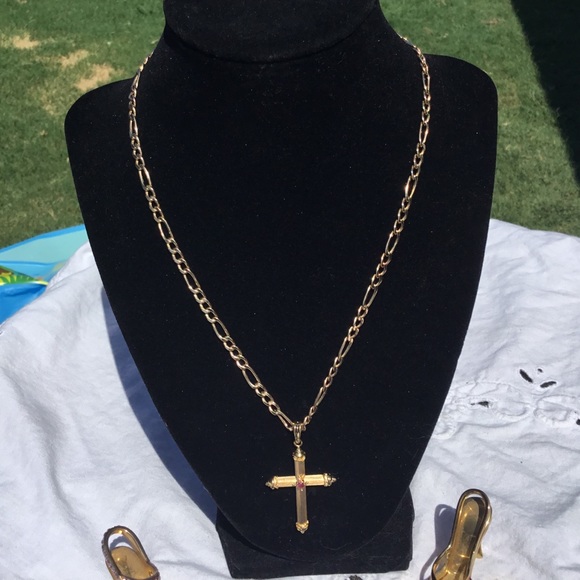 Jewelry - **TRADE @Loradeen** Figaro Chain With Pendant
